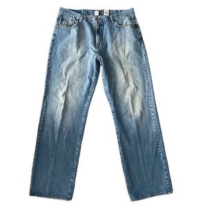 Lucky Brand Dungarees Mens Gene Montesano Made In USA Jeans Bootcut Bootleg 40